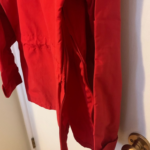 Baysport womens rain jacket, red - Picture 3 of 5